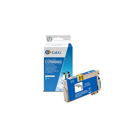 Cartuccia ink compatibile GG Ciano per Epson WorkForce Pro WF-3820DWF/3825DWF