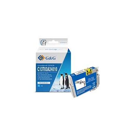 Cartuccia ink compatibile GG Ciano per Epson Expression Home XP-2100/3100/4100