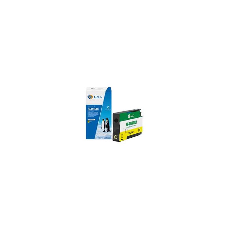 Cartuccia ink compatibile GG Giallo per HP OfficeJet Pro 9010/9010e/9012/9012e