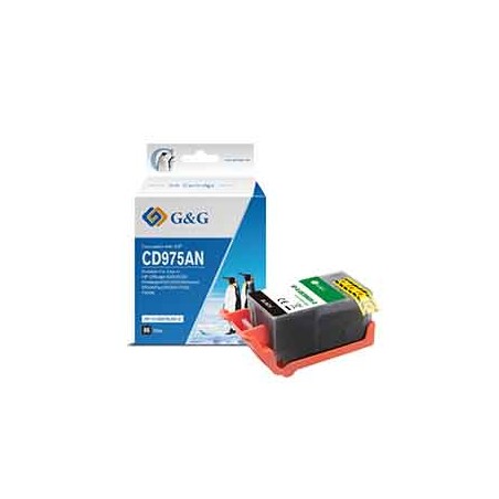 Cartuccia ink compatibile GG Nero per HP officejet 6000/6500/7000/7500A