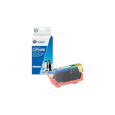 Cartuccia ink compatibile GG Ciano per HP Officejet 6820/6815/6810/6812 eAIO