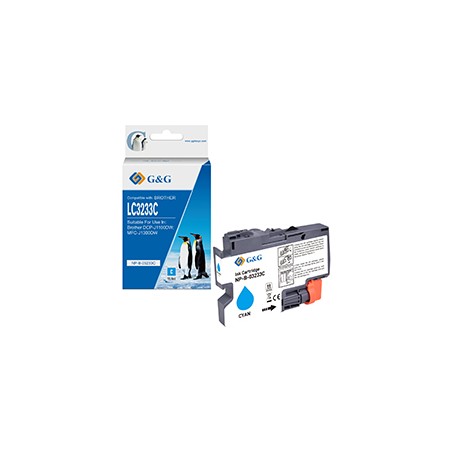 Cartuccia ink compatibile GG Ciano per Brother DCP-J1100DWMFC-J1300DW