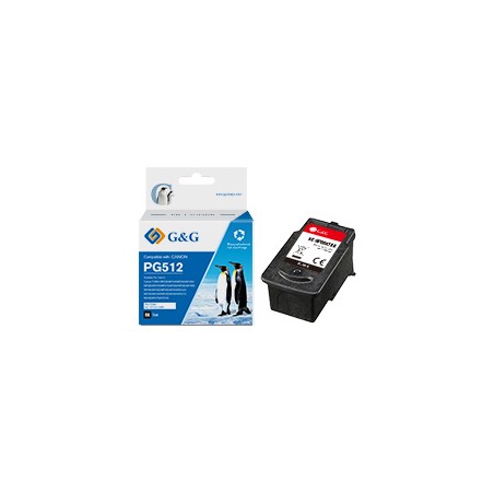 Cartuccia ink rigenerata Nero GG per Canon PIXMA MP230/MP240/MP250/MP252/MP260