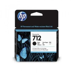 Cartuccia di inchiostro nero HP DesignJet HP 712 da 80 ml