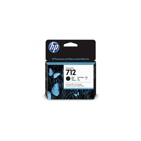 Cartuccia di inchiostro nero HP DesignJet HP 712 da 80 ml