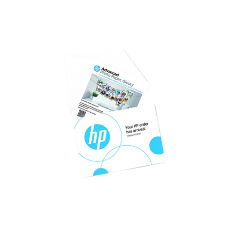 Hp carta fotografica 65 lb, 5 x 5 in. (127 x 127 mm), 20 fogli