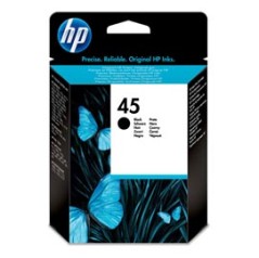 CARTUCCIA A GETTO D'INCHIOSTRO HP N.45 NERO 42ML