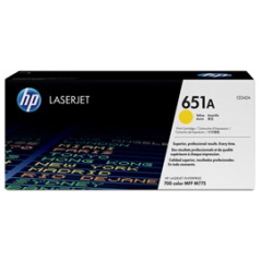 HP 651A TONER CARTRIDGE GIALLO