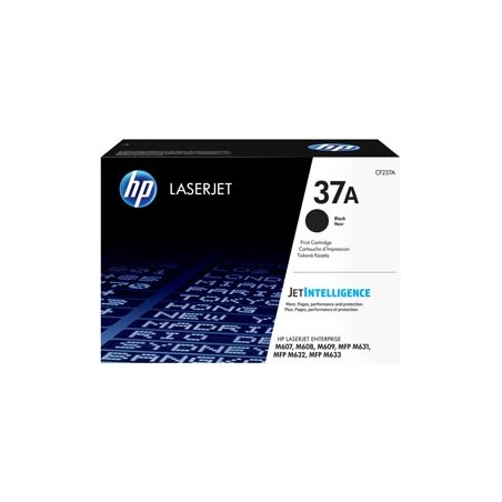 TONER NERO HP 37A LASERJET ENTERPRISE SERIE M631-M632-M633-M607-M608-M609