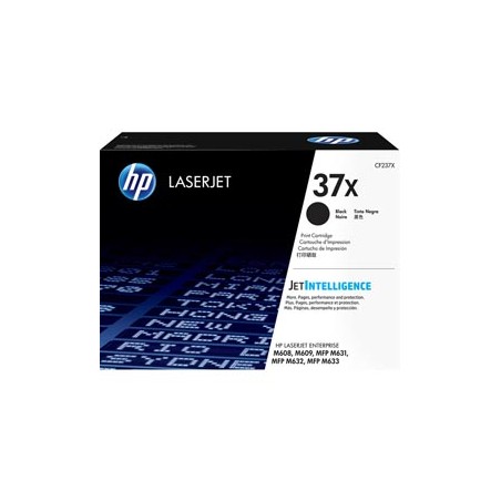 TONER NERO HP 37X LASERJET ENTERPRISE SERIE M631-M632-M608-M609