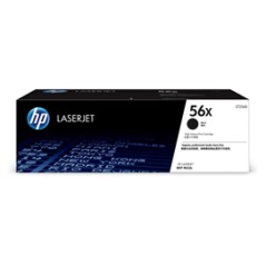 Toner nero ad alta capacitA' LaserJet HP 56X