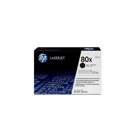 HP 80X BLACK LASERJET TONER CARTRIDGE