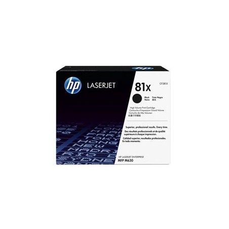 CARTUCCIA DI STAMPA HP 81X NERO ALTA CAPACITA