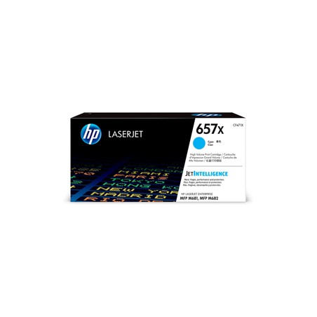 TONER CIANO HP 657X COLOR LASERJET ENTERPRISE M681-M682