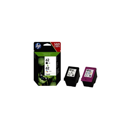 HP 62 INK CARTRIDGE COMBO 2-Pack nero+colore