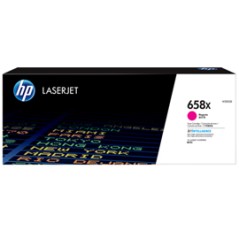 Hp Cartuccia toner magenta originale LaserJet HP 658X ad alta capacitA'