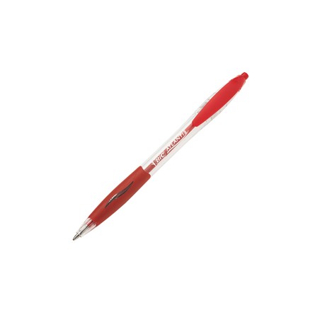 SCATOLA 12 PENNE SFERA SCATTO BIC ATLANTIS 1.0mm ROSSO