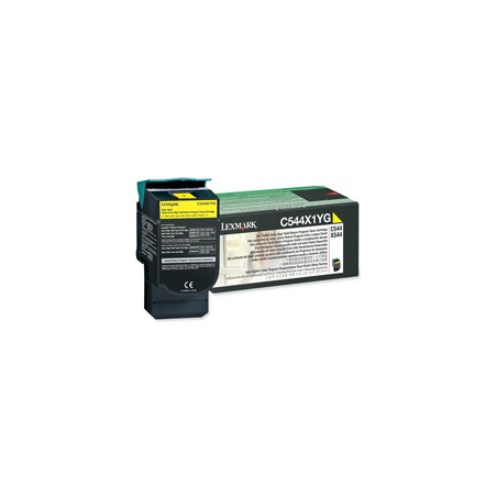 TONER RETURN PROGRAM GIALLO C544 X544 ALTISSIMA CAPACITA'