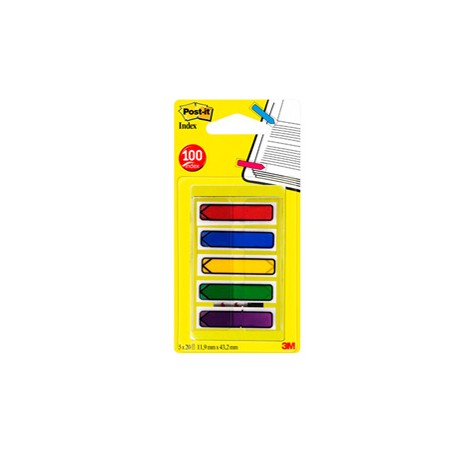 MINISET 100 Post-itÂ® INDEX 684-4ARR1EU FORMATO FRECCIA