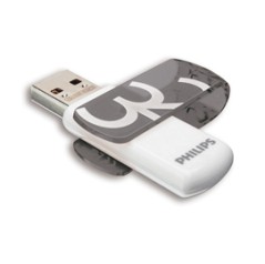 PHILIPS USB 2.0 32GB VIVID GRIGIO