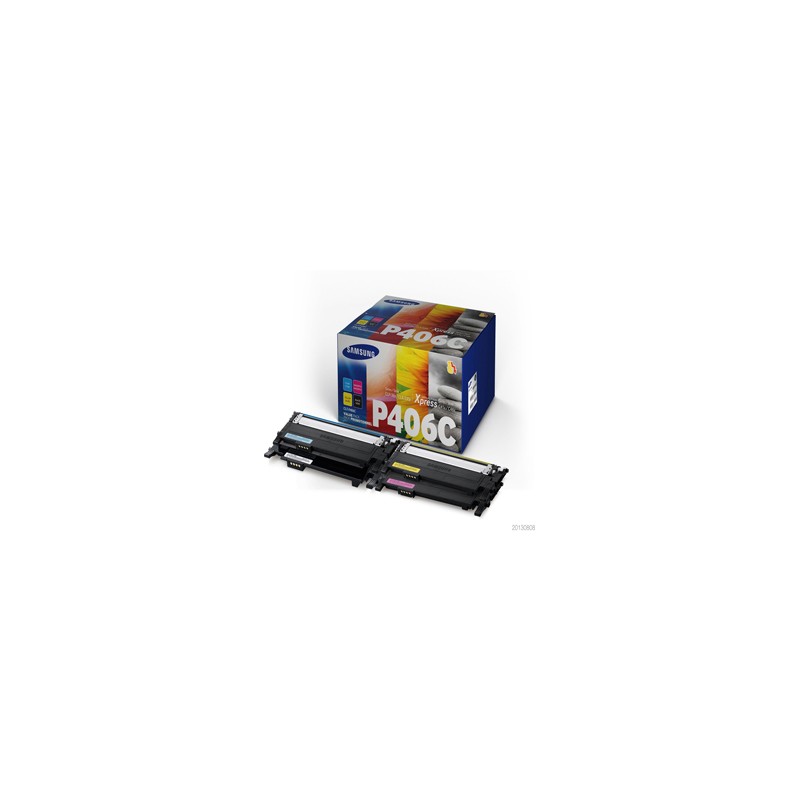 Hp/Samsung Toner CYMK CL-P406C 4-pk