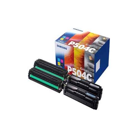 Hp/Samsung Confezione da 4 cartucce toner nero/ciano/magenta/giallo CLT-P504C