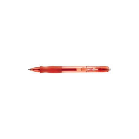 Scatola 12 penna sfera scatto GELOCITY 0,7mm rosso BIC