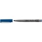 SCATOLA 12 MARCATORI POCKET 1445 BLU P.TONDA PERMANENTE BIC