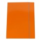 Cartella con elastico 25x34cm Arancio Queen Starline