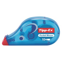 BOX 10 CORRETTORI A NASTRO 4,2MMX10Mt POCKET MOUSE TIPP-EX BIC