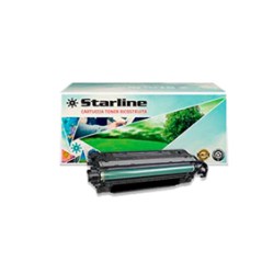 Toner Ric. Nero per HP Color LaserJet CP3525 per 5000pag