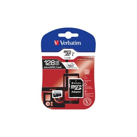 MICRO SD CARD 128GB HC CLASSE 10 FINO A 45MB/S