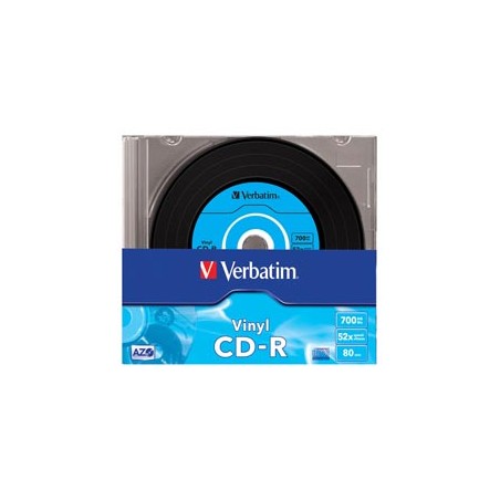 SCATOLA 10 CD-R DATALIFEPLUS DATA VINYL SLIM 1X-52X 700 MB AZO COLOUR