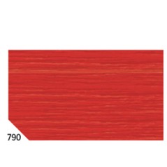 10RT CARTA CRESPA ROSSO CILIEGIA 790 (50X250CM) 48gr/mÂ² Rex Sadoch