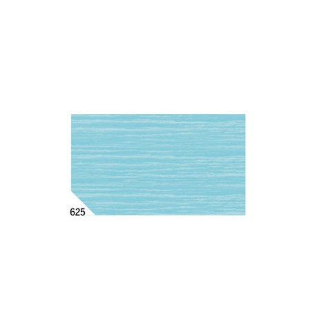 10RT CARTA CRESPA AZZURRO 625 (50X250CM) 48gr/mÂ² Rex Sadoch