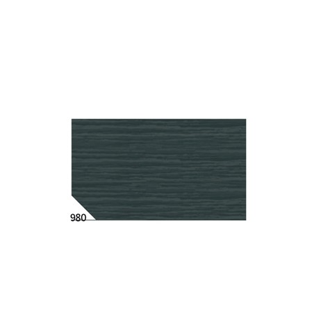 10RT CARTA CRESPA NERO 980 (50X250CM) 48gr/mÂ² Rex Sadoch