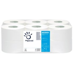 Carta igienica MINI Jumbo Ã˜19cm - 186mt Ecolabel Papernet