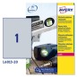 Poliestere adesivo L6013 argento 20fg A4 210x297mm (1et/fg) laser Avery