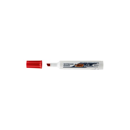 Pennarello VELLEDA 1791 punta scalpello whiteboard rosso BICÂ®