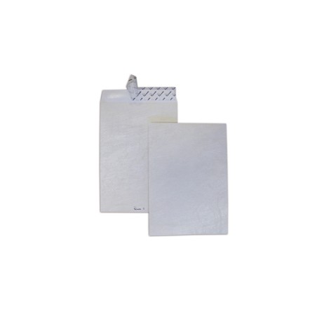 100 BUSTE A SACCO TYVEK 250X353MM 55GR C/STRIP