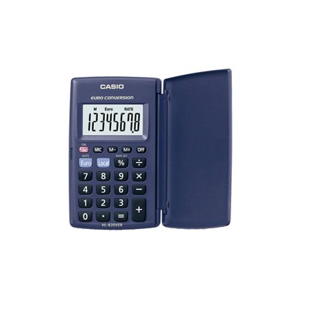 CALCOLATRICE HL-820VERA 8 CIFRE TASCABILE CASIO