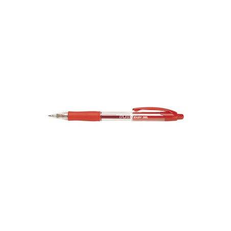 Penna sfera scatto EASY GEL 0,5mm rosso TRATTO