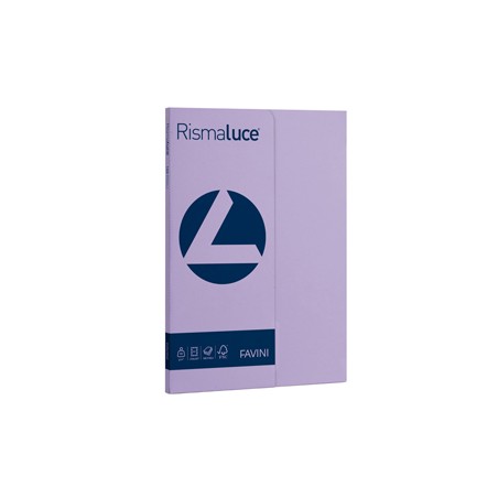 Carta RISMALUCE SMALL A4 90gr 100fg viola 49 FAVINI