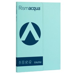 Carta RISMACQUA SMALL A4 90gr 100fg celeste 08 FAVINI