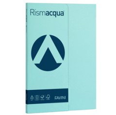 Carta RISMACQUA SMALL A4 200gr 50fg celeste 08 FAVINI