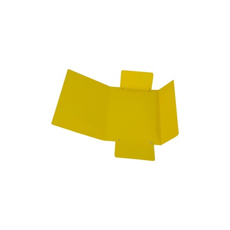 CARTELLINA C/ELASTICO 25X34CM GIALLO PRESSPAN 32P