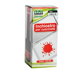 INCHIOSTRO ROSSO 30ml ART.1483 S/OLIO X CUSCINETTI LEBEZ