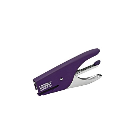 Cucitrice a pinza RAPID S51 SOFT GRIP viola