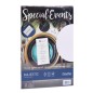 Carta metallizzata SPECIAL EVENTS A4 20fg 120gr bianco FAVINI