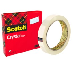 NASTRO ADESIVO ScotchÂ® CRYSTAL CLEAR 600 66MTX19MM